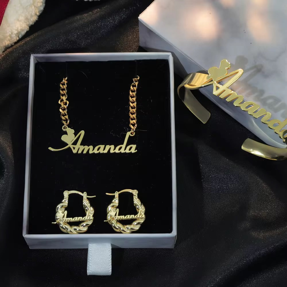 Kids custom jewelry set